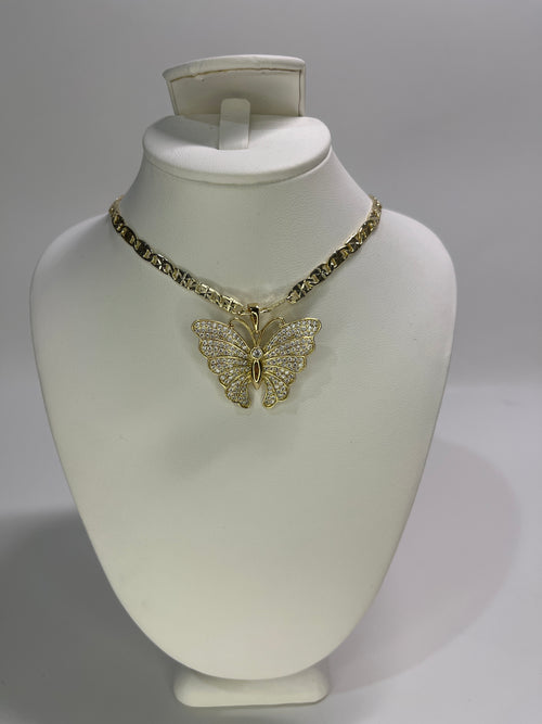 Butterfly necklace